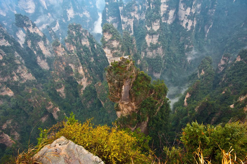 Летающие скалы - китайский болванчик