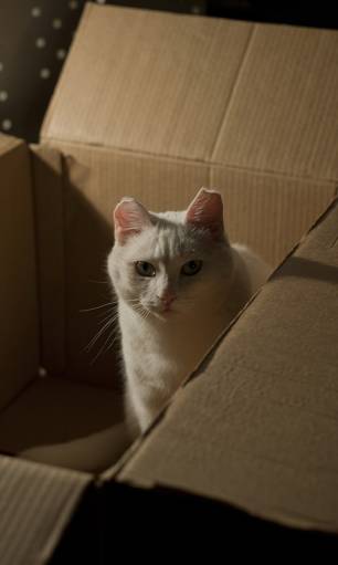 Зверюшки - кот коробочник