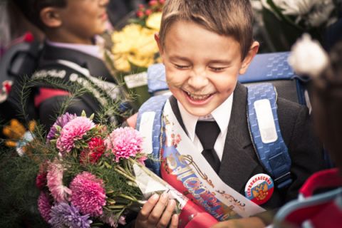 Фото малышей - первоклашка