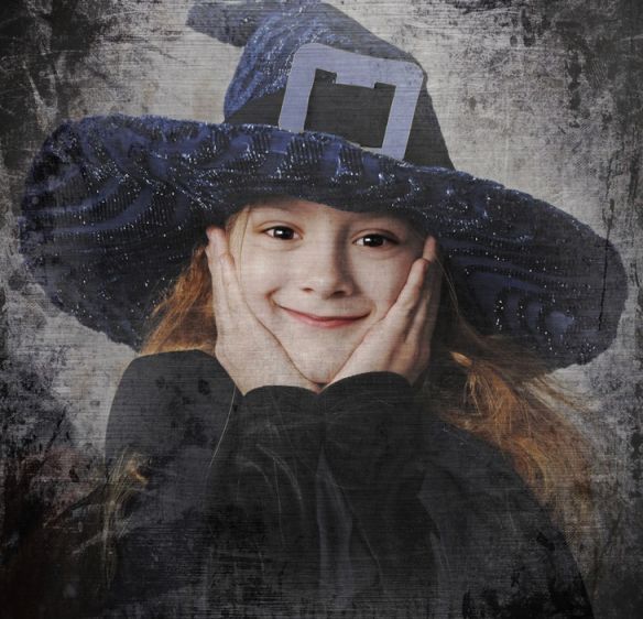 Фотография ведьмочка - дети