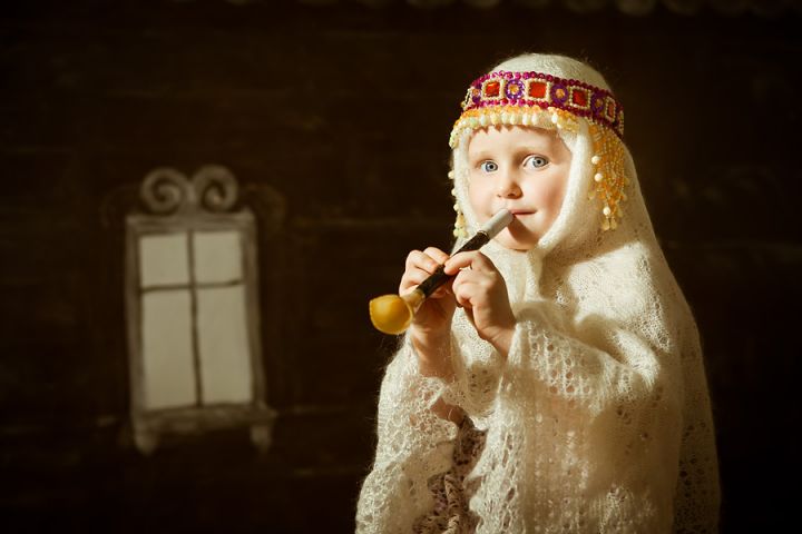 Детские фото - юная жалеечница