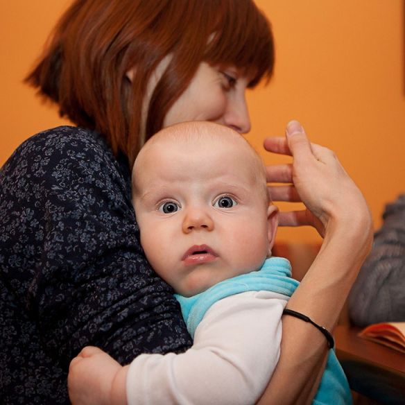 После крестин - репортаж