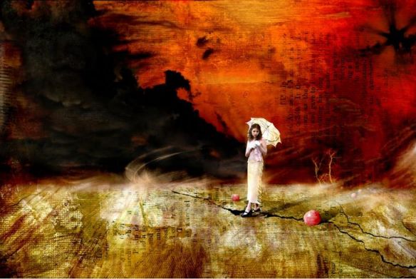 Креативная фотография desert rose