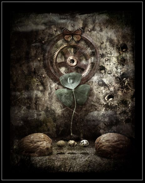 Натюрморт с бабочкой и рассуждениями о туманномпрошлом, - натюрморты