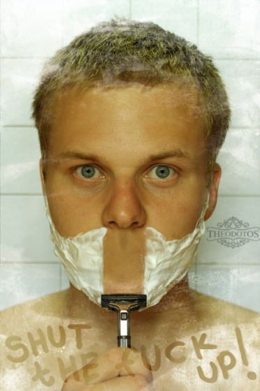 Фото креативные shut the fuck up - midday