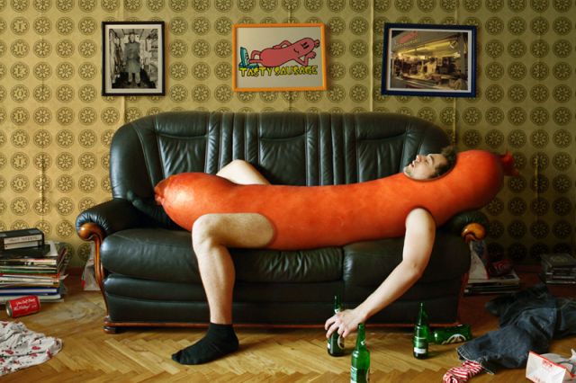 Tasty sausage - midday